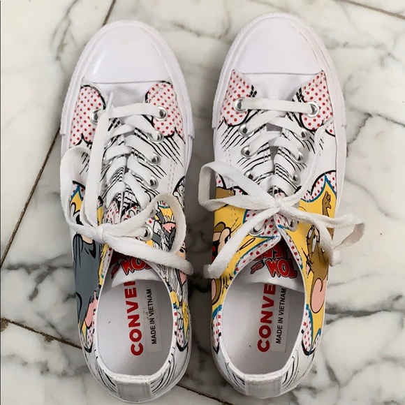 Converse All Star Tom & Jerry Low Top EUC - Picture 6 of 8